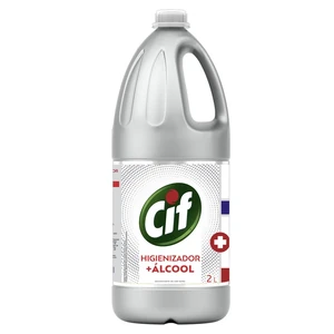 Álcool Líquido Higienizador Cif Frasco 2L