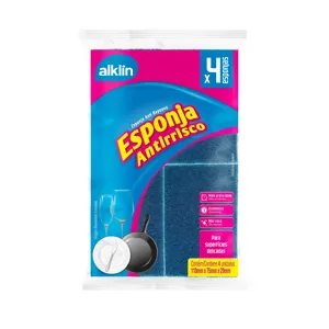 隕石 Sijoté-Alín. 189gr. ALKLIN ABRASIVO DUPLA FACE ANTI-RISCO C/4 UNID. TRADICIONAL